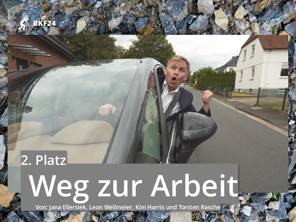 Filmbild: 2. Platz Gewinner Weg zur Arbeit